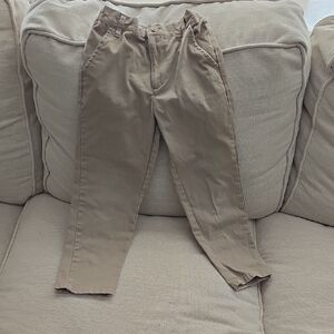 Class Club Beige Elastic Waist Trousers